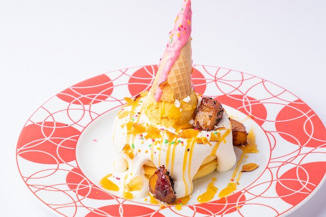 メルティパンケーキ　～お芋の季節～　　　　1,300円の画像