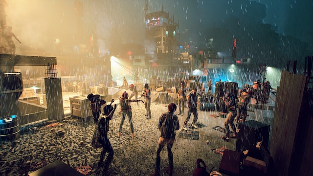 『サイバーパンク 2077』ナイトシティの様子 （1枚目はプレイ画面・2枚目はフォトモード使用。Xbox Series Xにて撮影）の画像