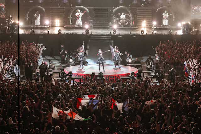 BABYMETAL（『BABYMETAL WOULD TOUR 2016 kicks off at THE SSE ARENA WEMBLEY!!』）Photo by Taku Fujii