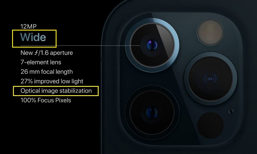 iPhone 13はAF対応の超広角レンズに？