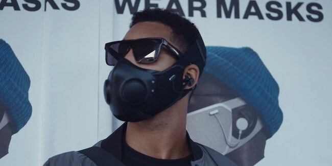 will.i.amが手掛けた近未来マスク『Xupermask』の画像