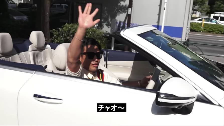 魔裟斗、2台目のベンツを購入の画像