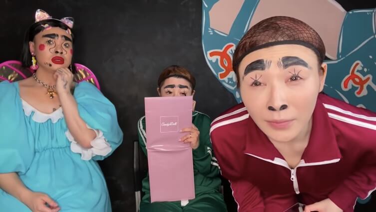 矢口真里＆手島優、ブリちゃんメイクに挑戦の画像