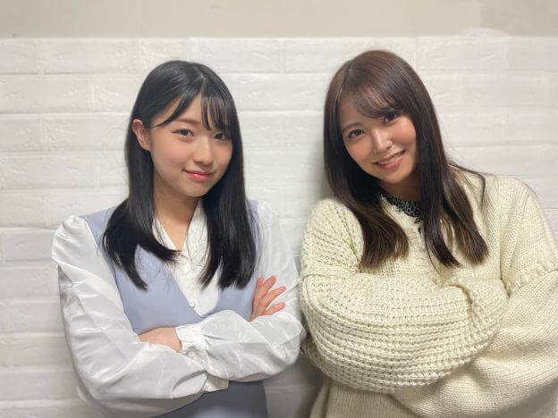 NMB48白間美瑠×小嶋花梨(こじま かりん)「みるみる道場」の画像