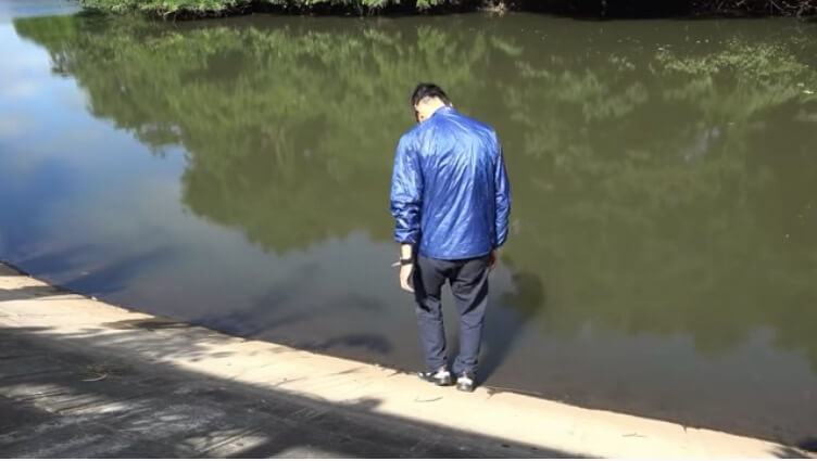 ため池の危険示す動画が急上昇の画像