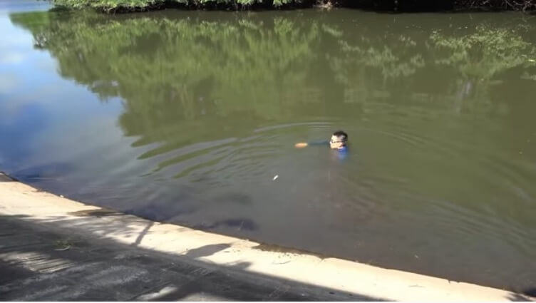 ため池の危険示す動画が急上昇の画像