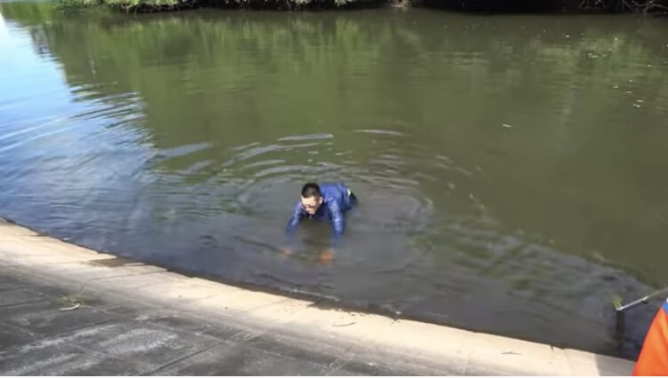 ため池の危険示す動画が急上昇の画像