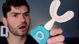 10秒で歯磨きできる近未来的電動歯ブラシ