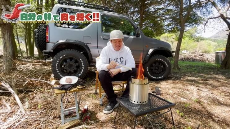 ヒロミ、キャンプ動画でもトップランナーに？の画像