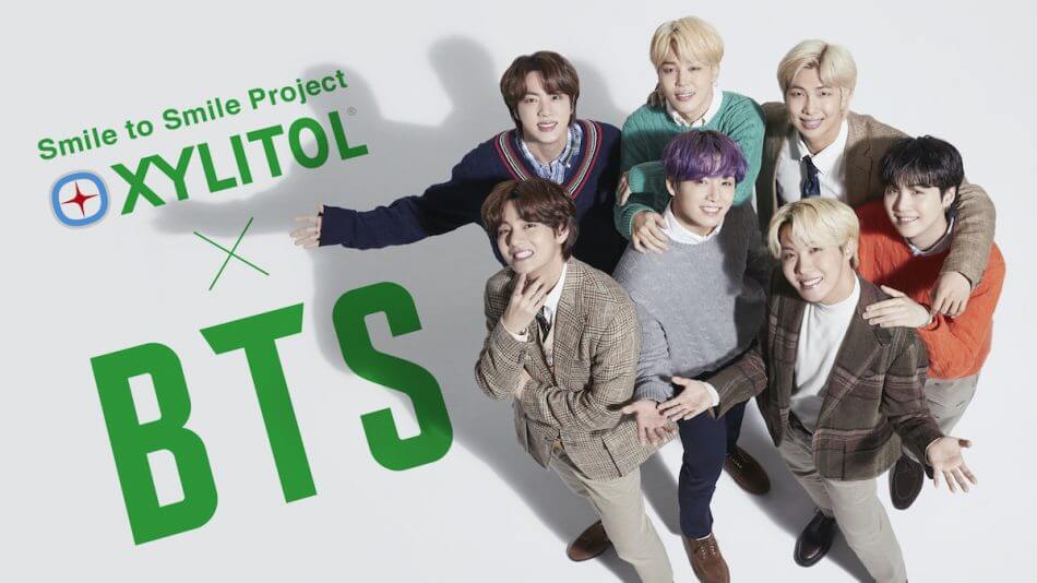 BTS、ロッテ キシリトール「Smile to Smile Project」に起用 新曲