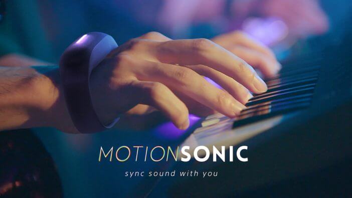 ライブ演出の新規軸？　体を楽器にする、ソニーの次世代音楽ウェアラブルデバイス『MOTION SONIC』発表