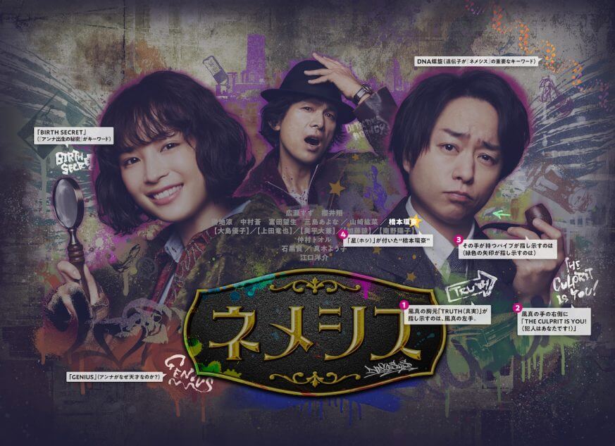 ネメシス』ビジュアルに隠されていた伏線が明らかに 櫻井翔が持つ