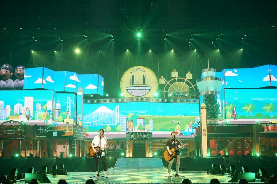 ゆずは強かったーーこの1年を乗り越え『YUZUTOWN』表現し尽くした ゆずは強かったーーこの1年を乗り越え『YUZUTOWN』表現し尽くした