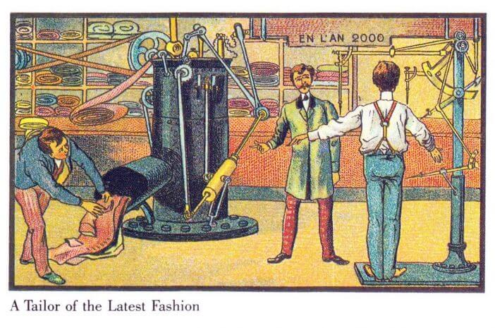 The Tailor of the Latest Fashion（En L'An 2000）ーWikimediaより