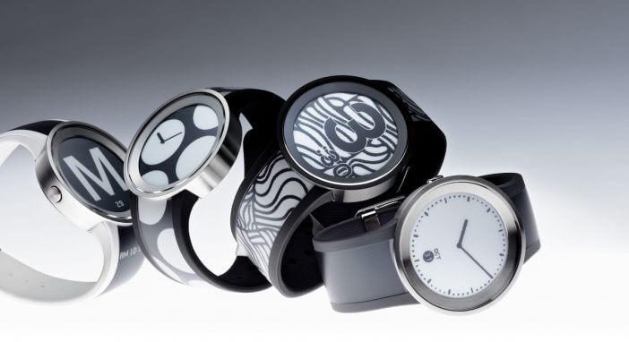 スマホで毎日柄を変えられる“新感覚の腕時計”　ソニー「FES Watch U」