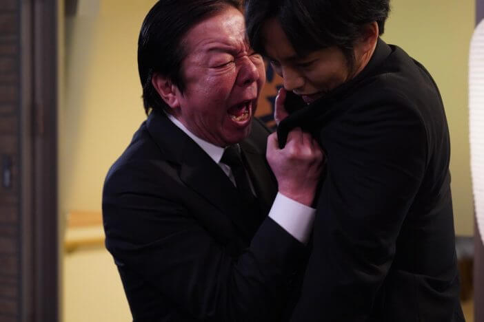 古田新太と松坂桃李がカットがかかった瞬間笑顔に　『空白』メイキング収めた特別映像