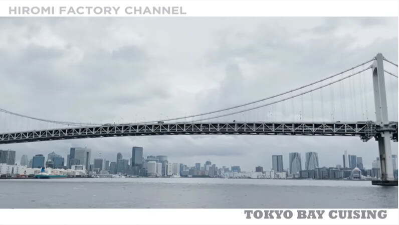 ヒロミ、豪華クルーザーで“東京”を満喫の画像