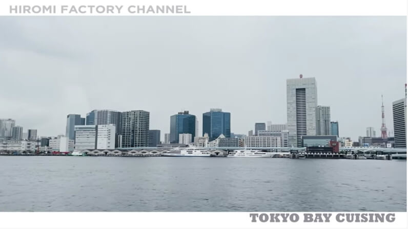 ヒロミ、豪華クルーザーで“東京”を満喫の画像