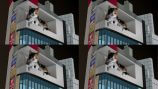 新宿東口の「3D巨大猫」のメイキングカットが公開の画像