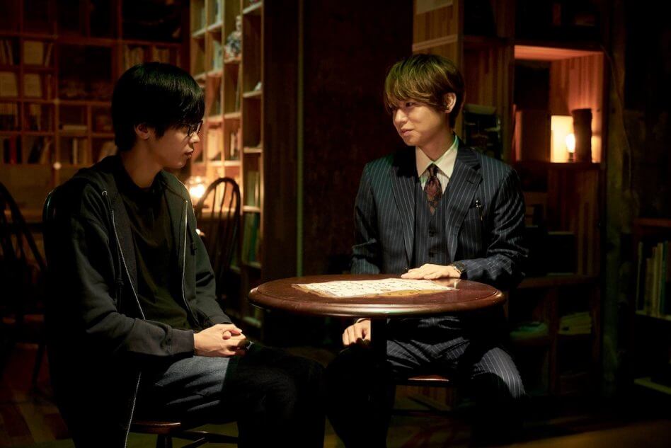 伊野尾慧に神宮寺勇太が尊敬の眼差し 『准教授・高槻彰良の推察』撮影