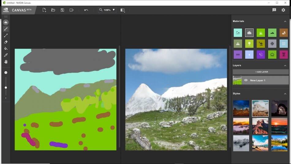 NVIDIA「Canvas」がすごい