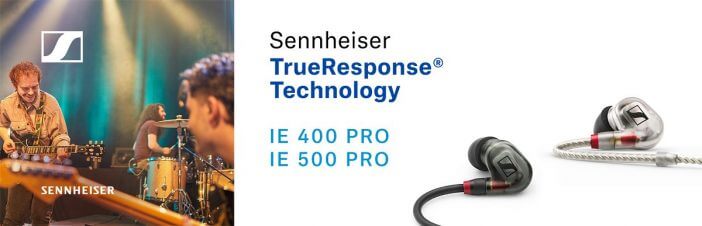 ゼンハイザーのイヤモニ「IE 400 PRO」「 IE 500 PRO」が数量限定でプライスプロモーション実施