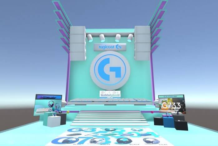 世界最大のVRイベント「バーチャルマーケット」にLogicool Gが出展！　ユーザーとギネス世界記録を目指す