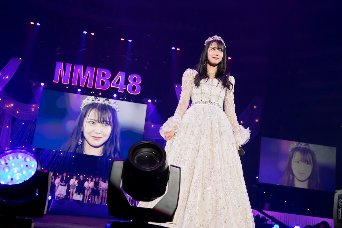 NMB48白間美瑠、笑顔で迎えた卒コン