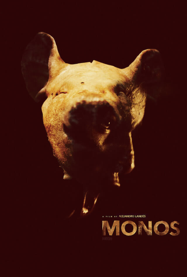 『MONOS 猿と呼ばれし者たち』特典ポストカード（表）
