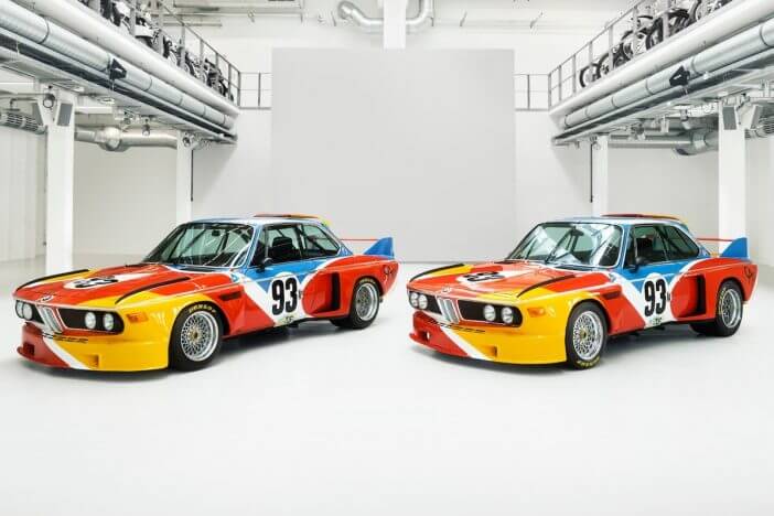 初代BMWアートカー、1975年「3.0CSL」のオリジナルが展示会でお披露目される