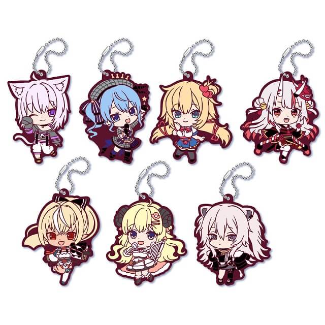 「ホロライブ」ラバーマスコット第3弾発売の画像