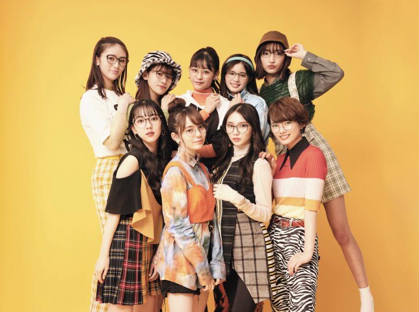 Girls2 メンバー集合おまとめセット Girls²、メガネブランド Zoffとのコラボキャンペーン開催 オリジナル
