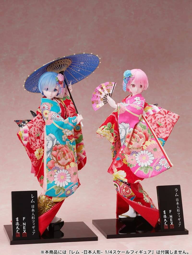 『Re:ゼロ』ラムが日本人形に大変身の画像