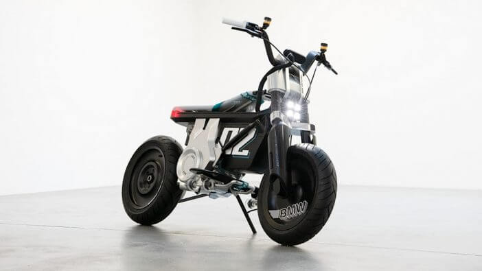 BMW、10代向けの都市型電動バイク「Concept CE 02」を発表｜Real Sound 