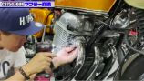 ヒロミ、「CB750four」のマフラーを交換の画像