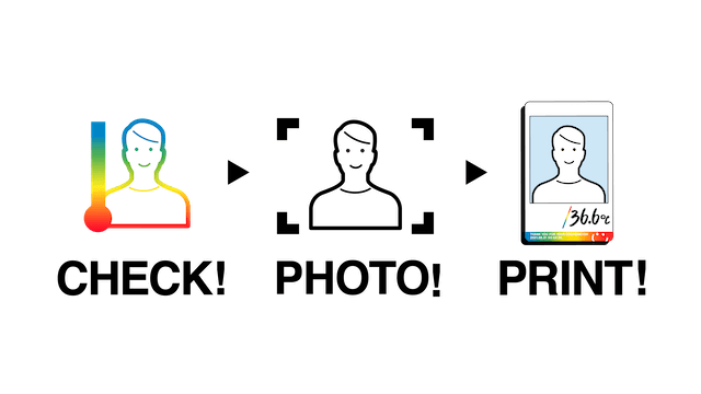 自動検温をエンタメ化する「Thermo Selfie」誕生の画像