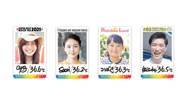 自動検温をエンタメ化する「Thermo Selfie」誕生の画像