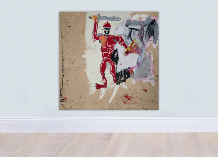 バスキアの初出し作品は30億円超え？