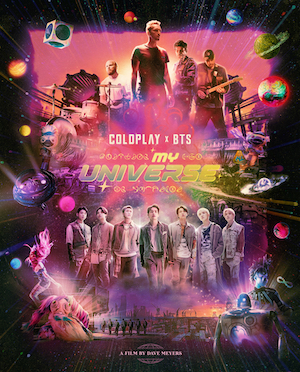 Coldplay, BTS ポスターの画像
