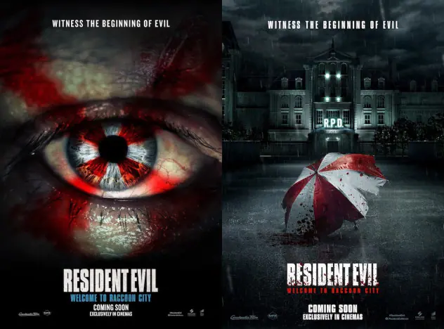 バイオハザード：ウェルカム・トゥ・ラクーンシティ』日本版ポスター