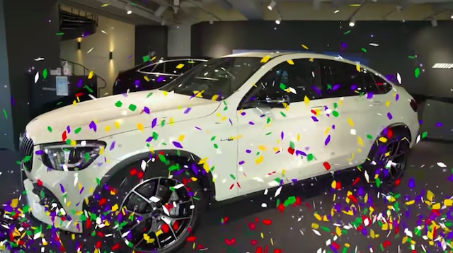 RIKACOのベンツGLC43クーペの画像