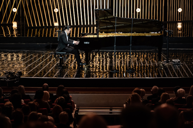 First prize-winners’ concert of the 18th Chopin Competition in Teatr Wielki – Polish National Opera .
On pic: Kyohei Sorita
Photo by: Darek Golik 
Warsaw, Poland, 21st of October 2021の画像