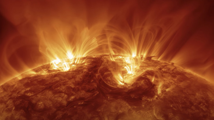 太陽を1カ月観測したタイムラプスがまるでアート　衛星写真を約8万枚使用