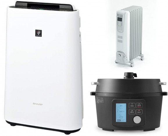 【Amazonブラックフライデー】空気清浄機、調理家電、暖房器具など冬に買っておきたいセール家電は？