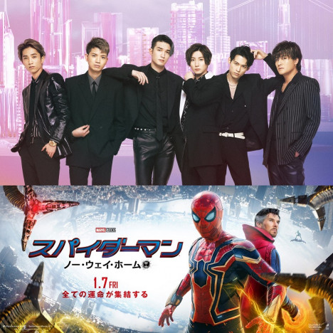 SixTONES、新曲「Rosy」が映画『スパイダーマン：ノー・ウェイ・ホーム』日本語吹替版主題歌に決定