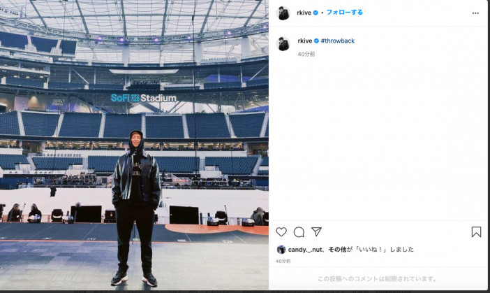 BTSメンバーが個人Instagram開設　SoFiスタジアムでのオフショットなど投稿