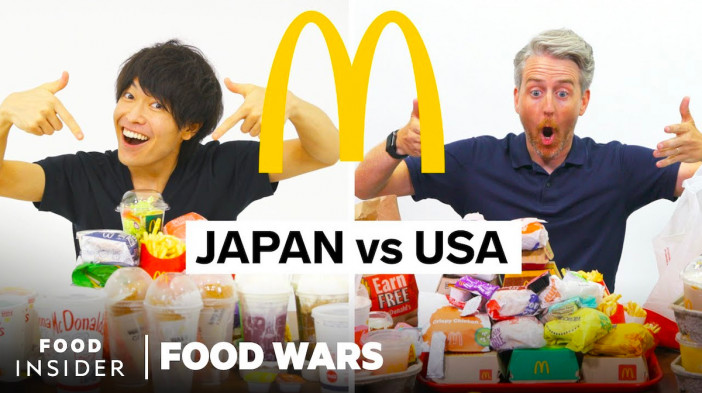 日本とアメリカのマクドナルドの違いは？　世界各国の食文化を比較する海外YouTubeチャンネル