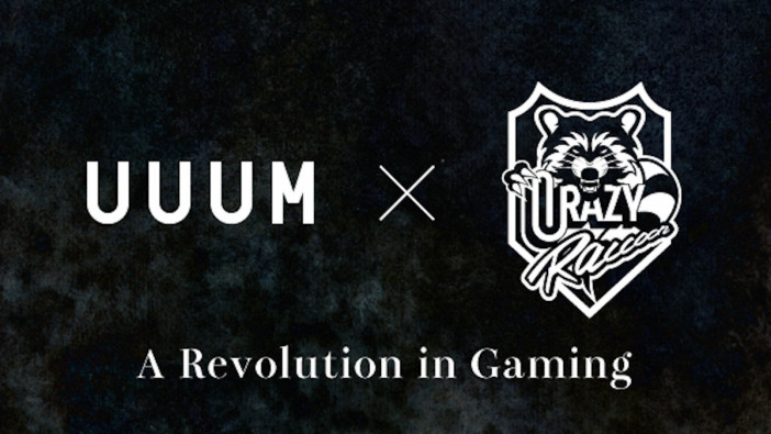 UUUMとCrazy Raccoonが業務提携　ファンが楽しめるイベントや、eスポーツ業界へ貢献を目的に
