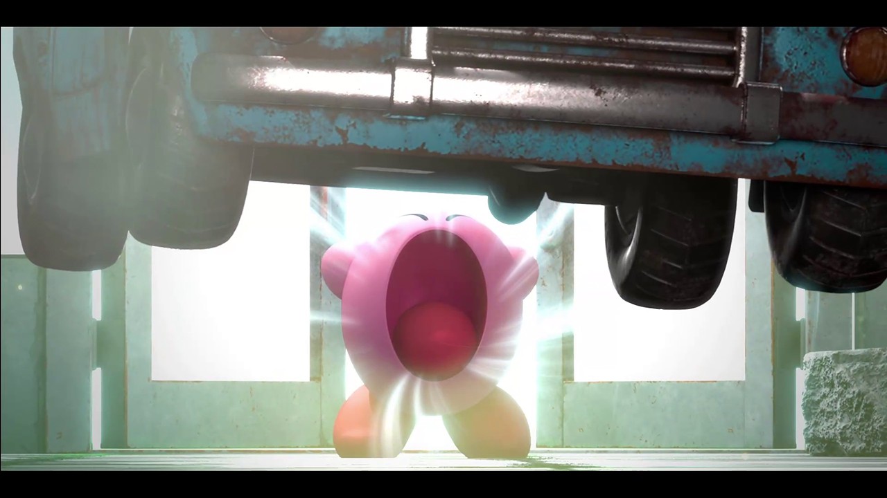 カービィ、新作で車や自販機に変形!?の画像