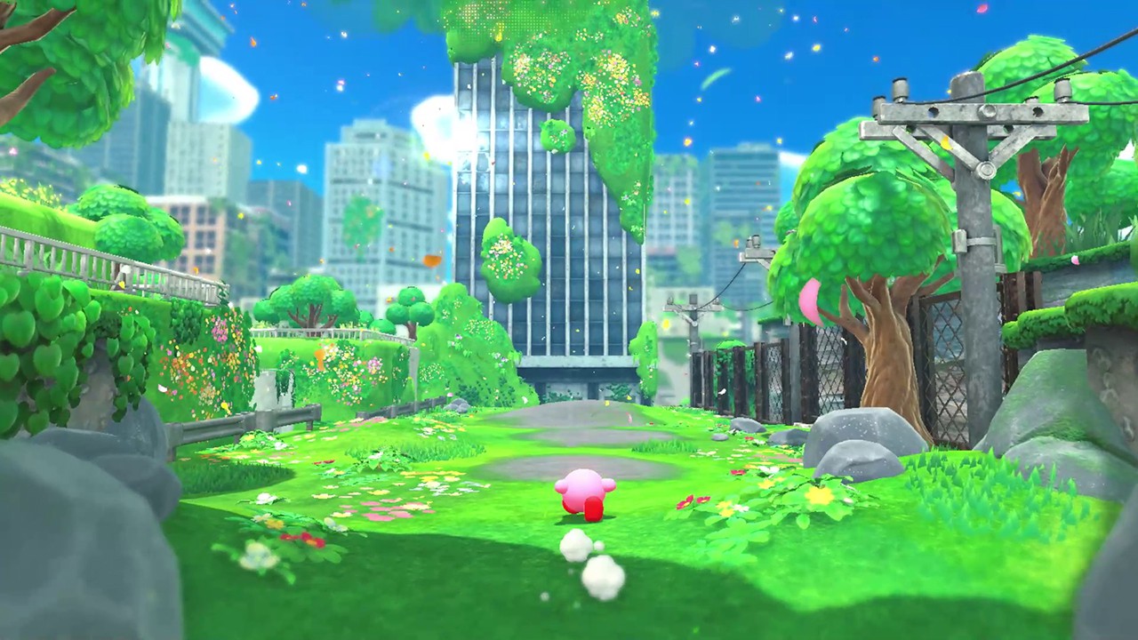 カービィ、新作で車や自販機に変形!?の画像